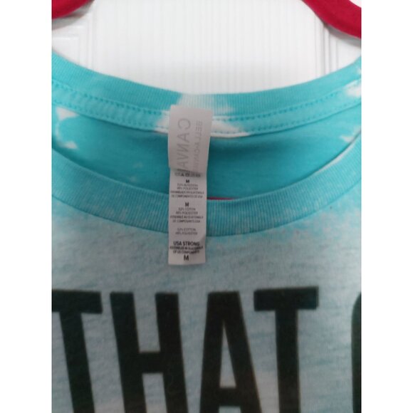 Im That Girl Gangster Rap Farmers Market Tie-Dye Tee M Canvas Cotton Blend - Picture 2 of 3